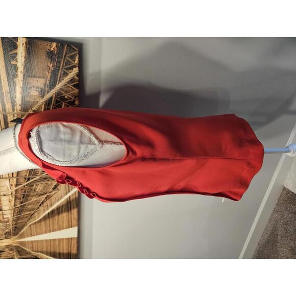 Elegant Doncaster Red Blouse - Size 6 - Picture 3 of 7